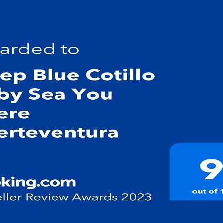 Deep Blue Cotillo III By Sea You There Fuerteventura Buitenkant foto